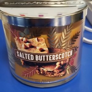 Salted Butterscotch 3 wick candle